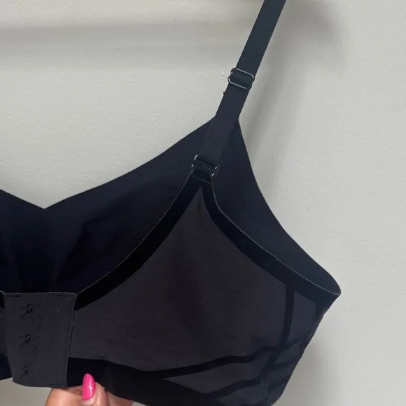 Honeylove Silhouette Wireless Bra Black size XL - Picture 7 of 9